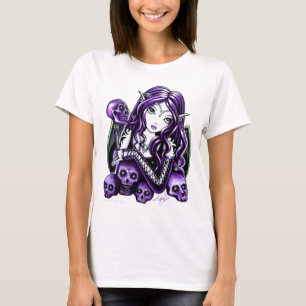 För skalleälva "för Belladonna" gotisk T-shirt