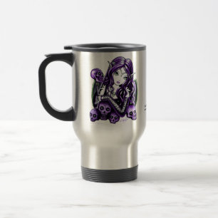 För skallefe "för Belladonna" purpurfärgad trav Resemugg