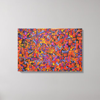 för skåp canvastryck