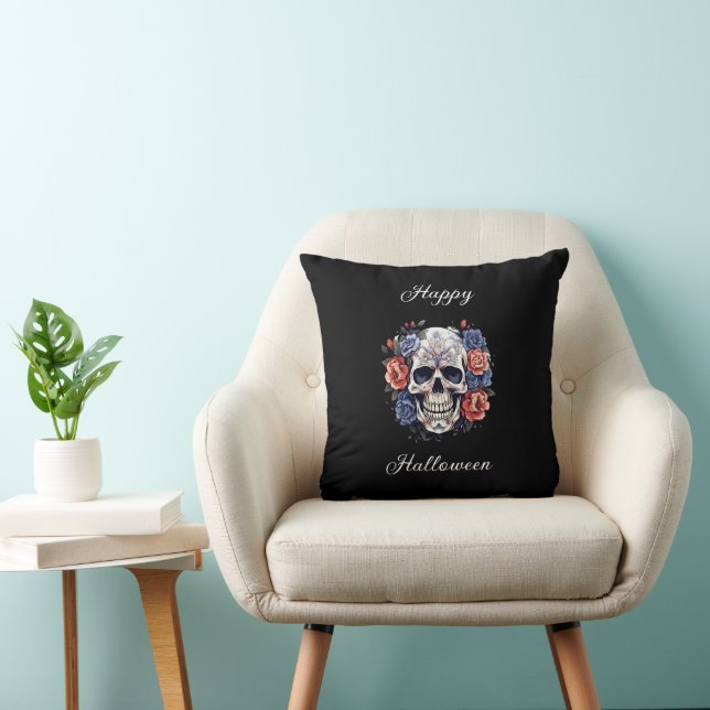 ☠️ för 💀 skulldesign kudde (Stol)