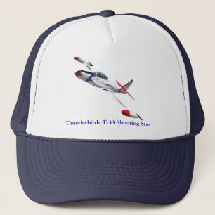 För skyttestjärna för Thunderbirds T-33 hatt Keps