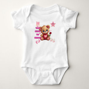 För slarv - Valentine Teddy Baby design T Shirt