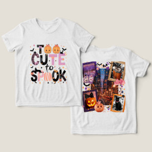 För slö för att tala om Lila Glitter T Shirt