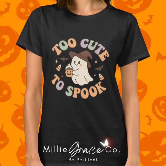 För slumrande för Spook - Cute Pastel Ghost & Pump T Shirt (Skapare uppladdad)