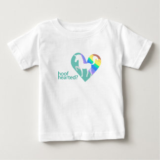 För småbarnUnicorn för klöv -hjärtad skjorta för T-shirt