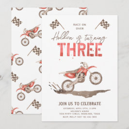 För snabb födelsedagsinbjudan | Tredje födelsedage Inbjudningar