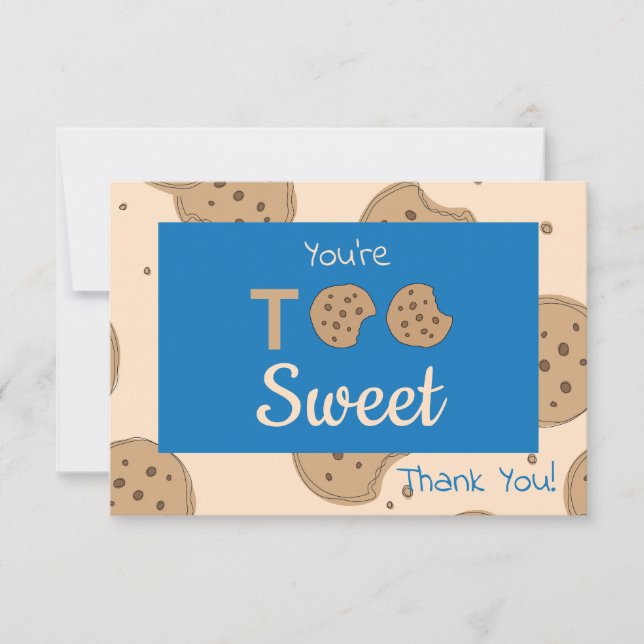 För snällt tackkort tack kort (Framsida)