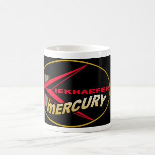 För snurravintage för Mercury marin- mugg för