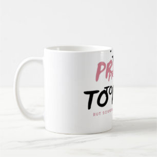 För snygg för att få panik Klistermärke Rolig Co Kaffemugg