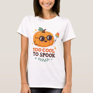 För snygg för att skrämmas – Söt seriepumpa Hallow T Shirt