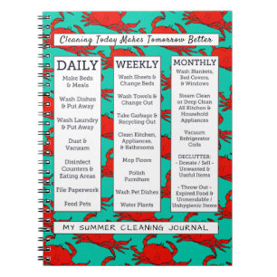 För sommarstil för kust- krabbor rolig journal för anteckningsbok