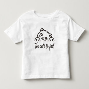 För söt att misslyckas t shirt