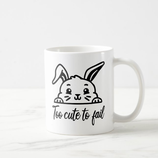 För söt för att misslyckas kaffemugg (Höger)