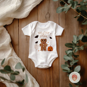 För söt för att skrämma baby halloween bodysuit t shirt