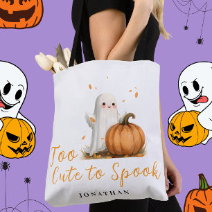 För söt för att skrämma Halloween Tygkasse