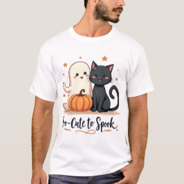 För söt för att skrämma" Mysig Halloween Trio-desi T Shirt