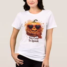 För söt för att skrämma – Mysig pumpa-tröja T Shirt