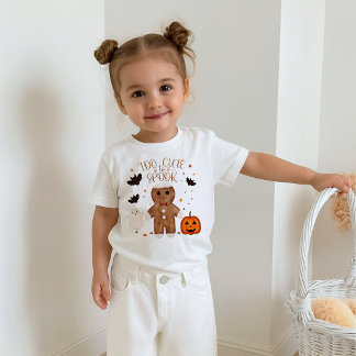 För söt för att skrämma småbarn Halloween T-Shirt
