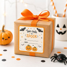 För söt för att skrämmas Halloweenpresent