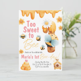 För söt för att vara en födelsedagsinbjudan inbjudningar