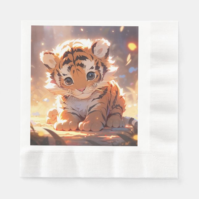 För söt pappersservett (Framsidan)