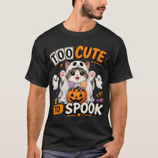 För söta för att skrämma – Bedårande Halloween Spö T Shirt
