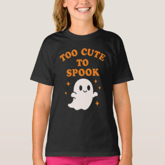 För söta för att skrämma - Rolig Halloween-spökfli T Shirt