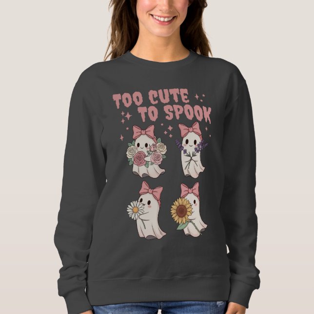 För söta för att skrämma t shirt (Framsida)