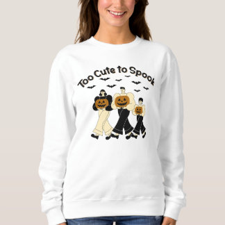 För söta för att skrämmas Halloween T Shirt