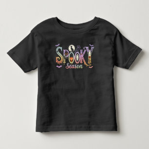 För söta för att skrämmas Småbarns Halloween T Shirt