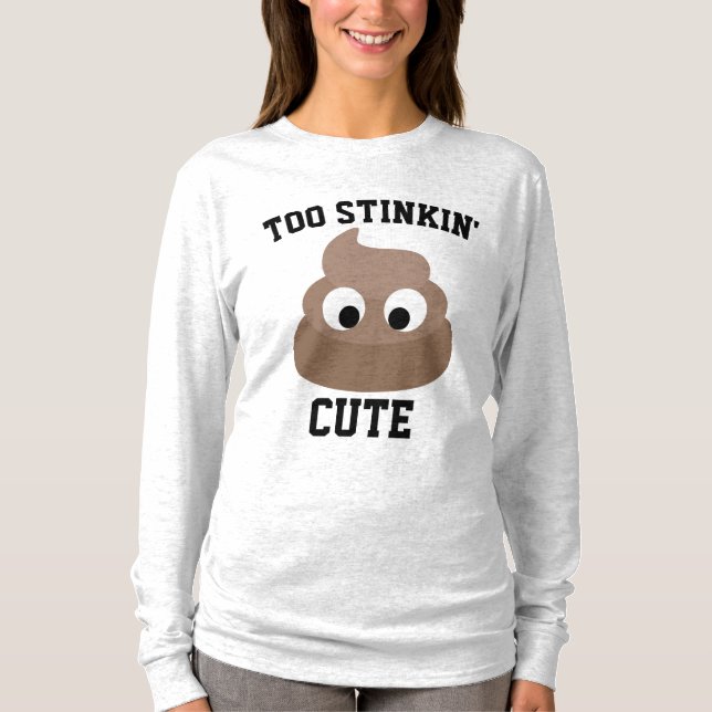 FÖR SÖTA T-SHIRTAR T SHIRT (Framsida)