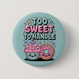 För sött att hantera | Donut Kids Knapp
