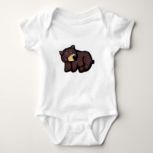 För sött för att bära t shirt (Framsida)