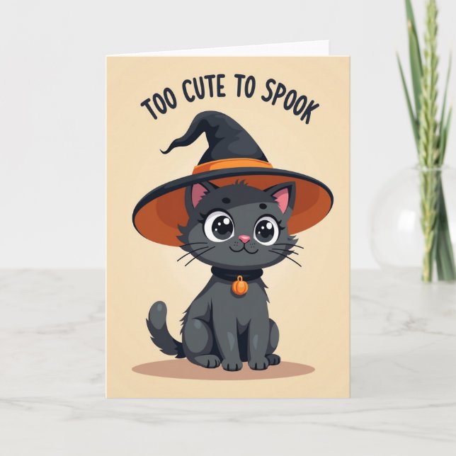 För sött för att skrämma kort (Framsida)