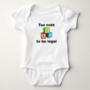 För sött för att vara lagligt t shirt