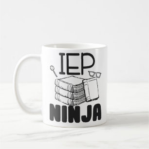 För specialundervisninglärare för IEP Ninja man Kaffemugg