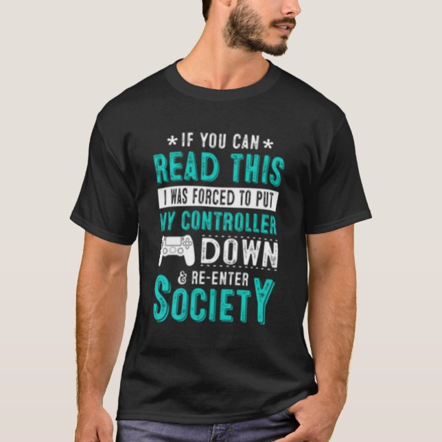 För spel som inspirerats t shirt (Framsida)