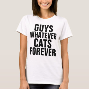 För SPELAR INGEN ROLL t-skjortor för katt KATTFÖR Tee Shirt