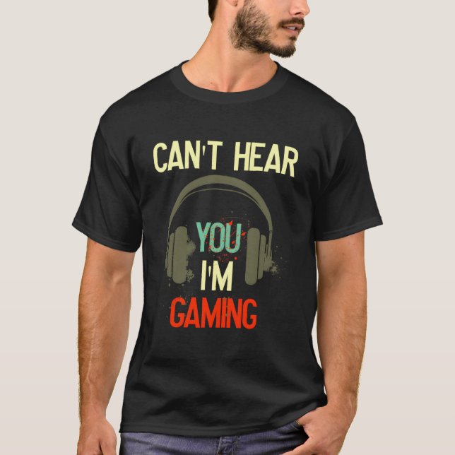 För spelare Nage Gaming T Shirt (Framsida)