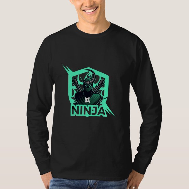 FÖR SPELENTUSIASTER (NINJAAAAAAAA) T SHIRT (Framsida)