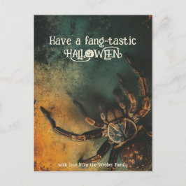 🕷️ för spinn-kylningsspets-HALLOWEN-kort Vykort