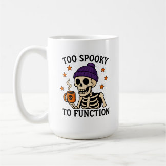 För spökligt för att fungera kaffemugg