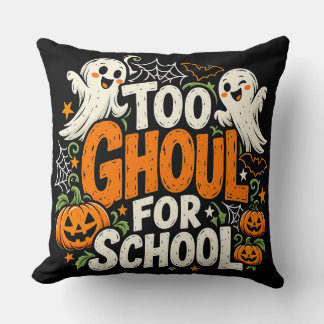 För spöklik för Halloween i skolan Kudde