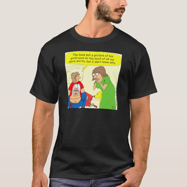 för sprickaskjorta för 434 ända tecknad tee shirt (Framsida)