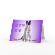 För springerfödelsedag för vision nedsatt kort