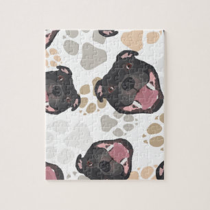 För Staffordshire för hundtassmönster Terrier t Pussel