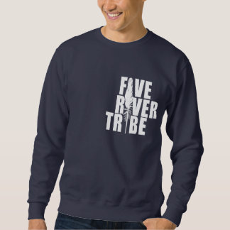 För stamvit för fem flod trycket kväser by poeten sweatshirt