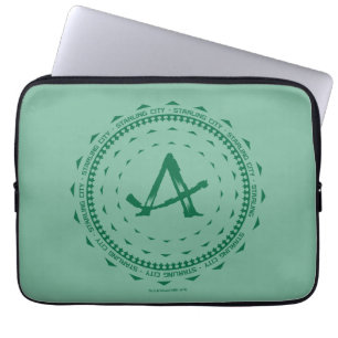 För starestad för pil   logotyp för pil laptop fodral