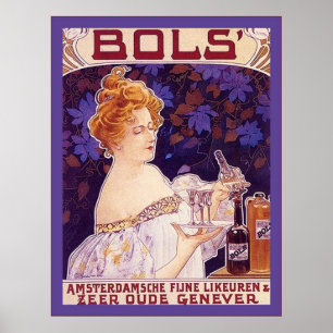 För starkspritadvertizing för vintage holländsk poster
