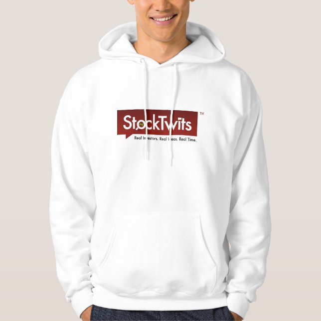 "För sten StockTwits ut" Hoodie (Framsida)